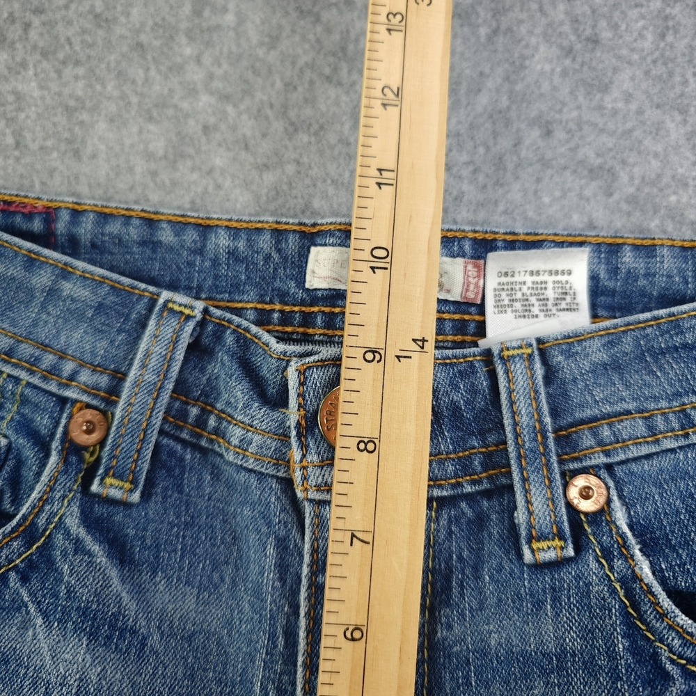 Levis 518 Superlow Bootcut Jeans Women's 7L 31x32 Mid Rise Vintage Y2k Medium - Picture 10 of 15